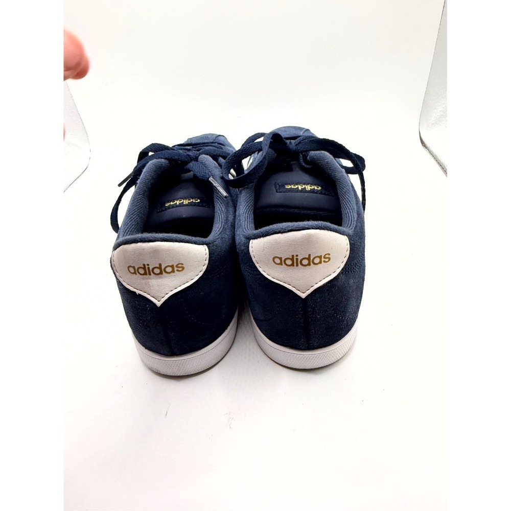 Adidas Courtset AW4212 Womens 10 Sneaker Collegiate Navy Suede Comfort Shoes - Picture 3 of 9